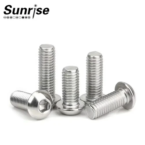 Stainless Steel 7380 Button Socket Hex Screw