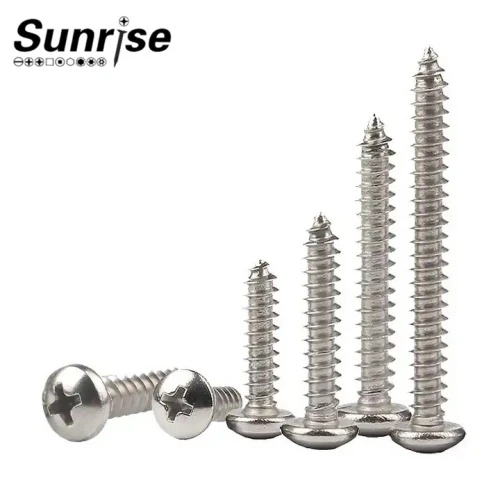 Stainless Steel Cross Pan Round Head Self Tapping Screw
