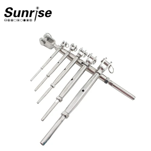 Stainless Steel European Style Closed Turnbuckle Screw/Fork Rod Type Tensioner