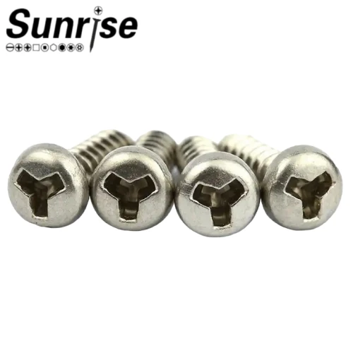 Stainless Steel Flat Countersunk Pan Head Y Type Security Self Tapping Screw