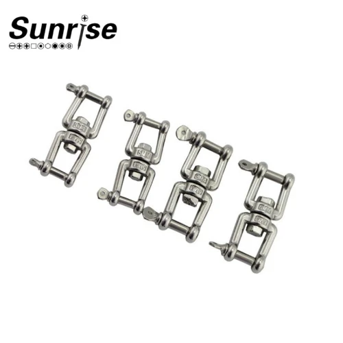 Stainless Steel Fork Swivel/8-Shaped Ring/Chain Connecting Ring
